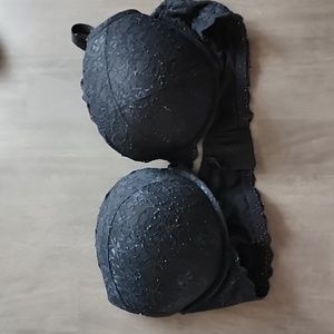 Torrid Black Bra 46 DD